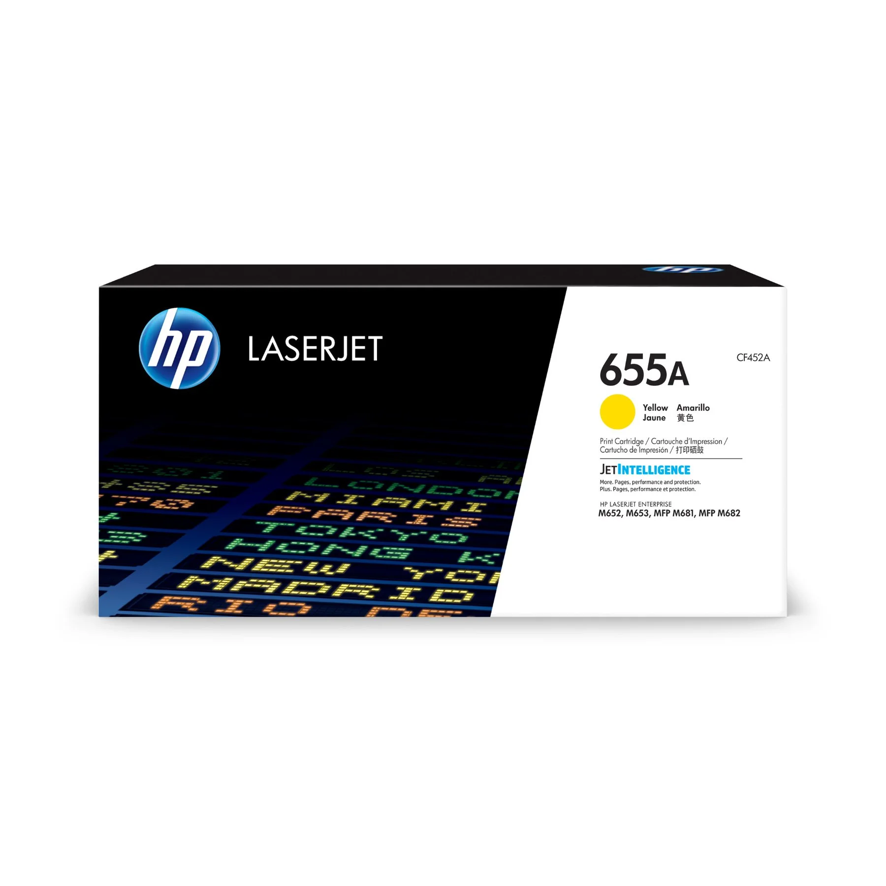 Оригинална тонер касета HP CF452A, M652/681, 10500 страници/5%, Yellow
