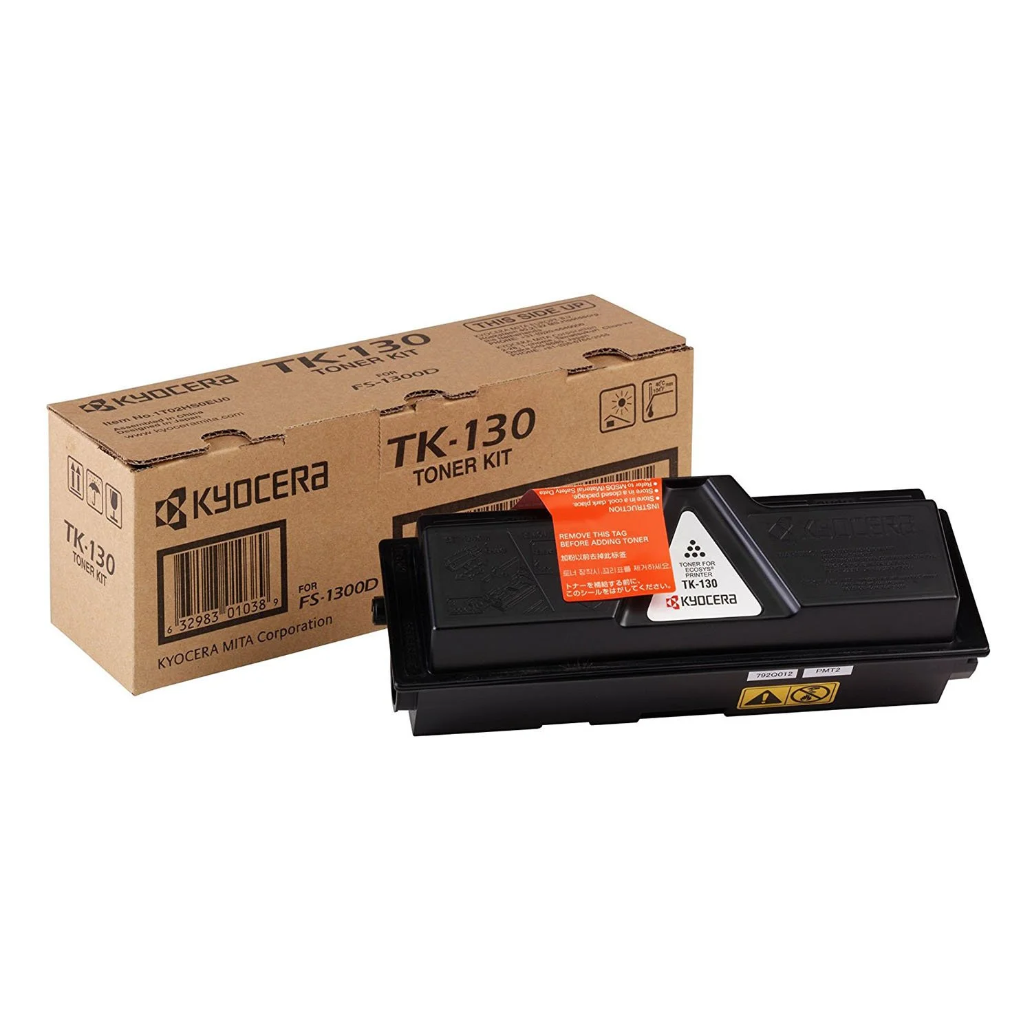 Оригинална тонер касета Kyocera TK130, FS1300D, 7200 страници/5%, Black