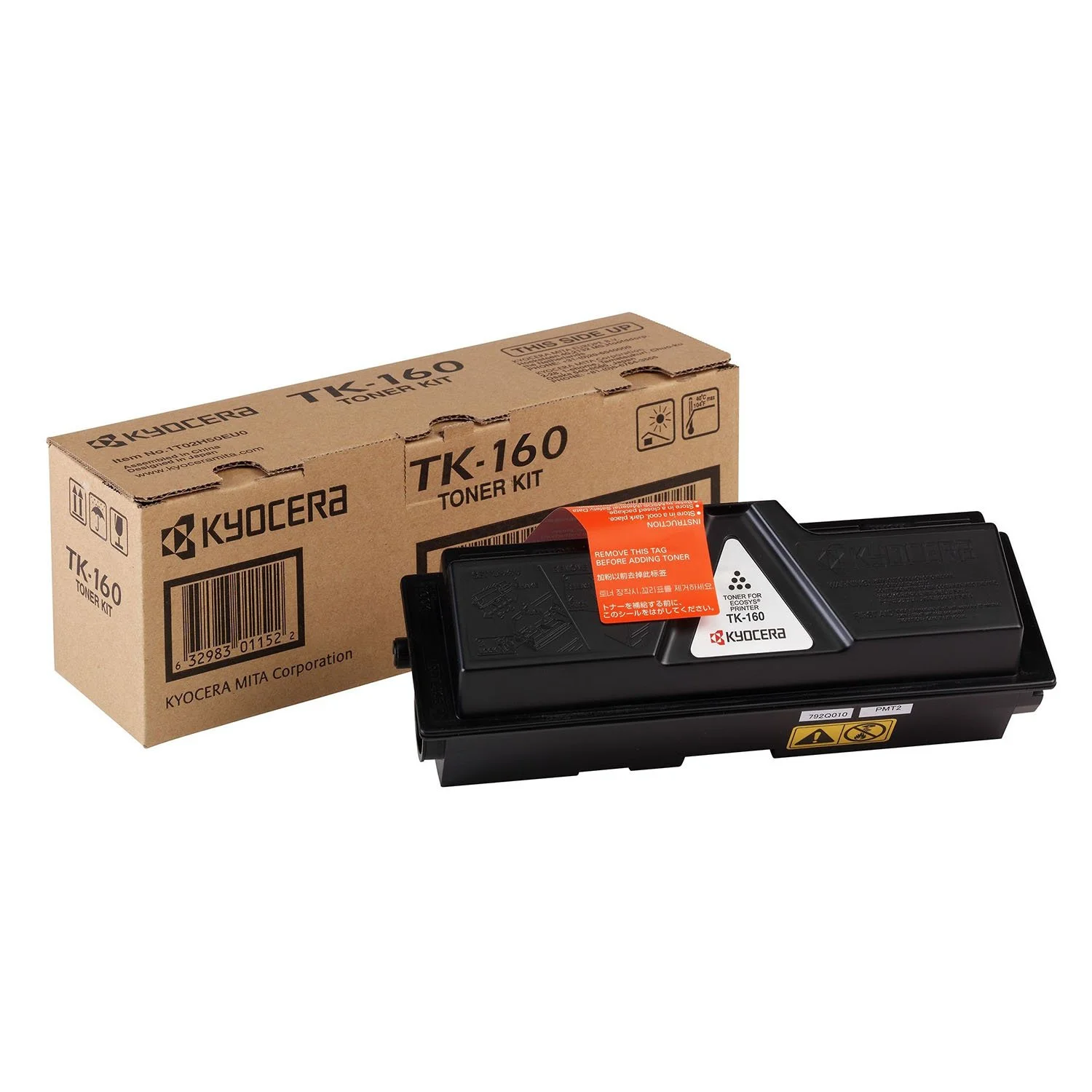 Оригинална тонер касета Kyocera TK160, 2500 страници/5%, Black