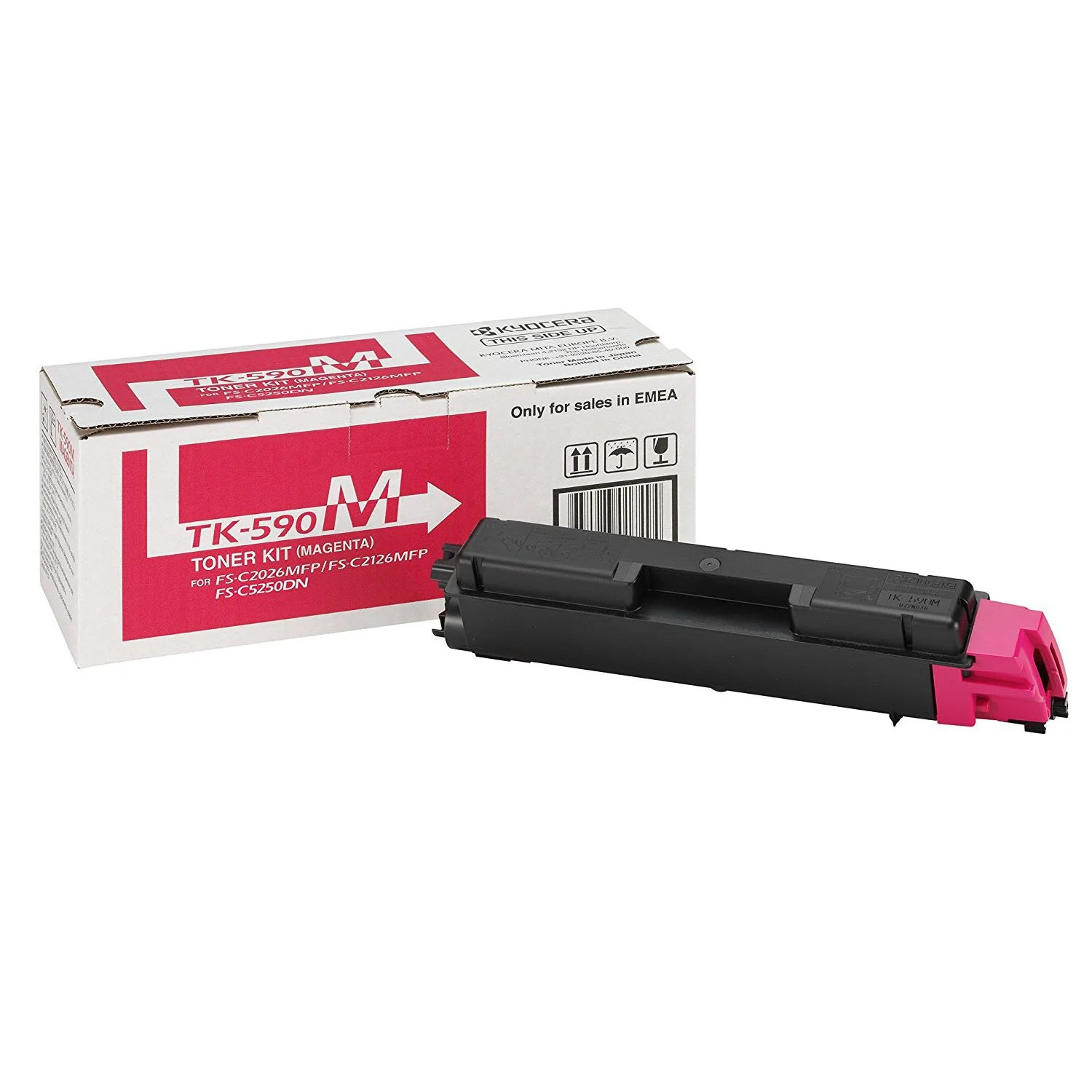 Оригинална тонер касета Kyocera TK590, FS-C5250DN, 5000 страници/5%, Magenta