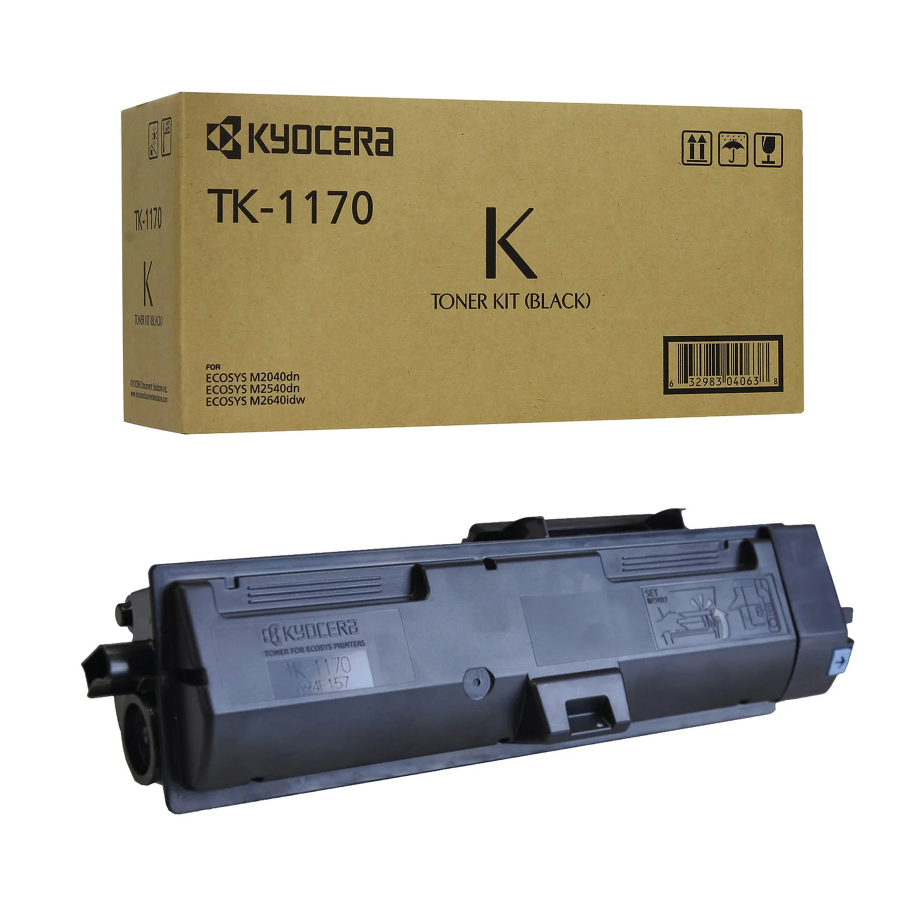 Оригинална тонер касета Kyocera TK1170, 7200 страници/5%, Black
