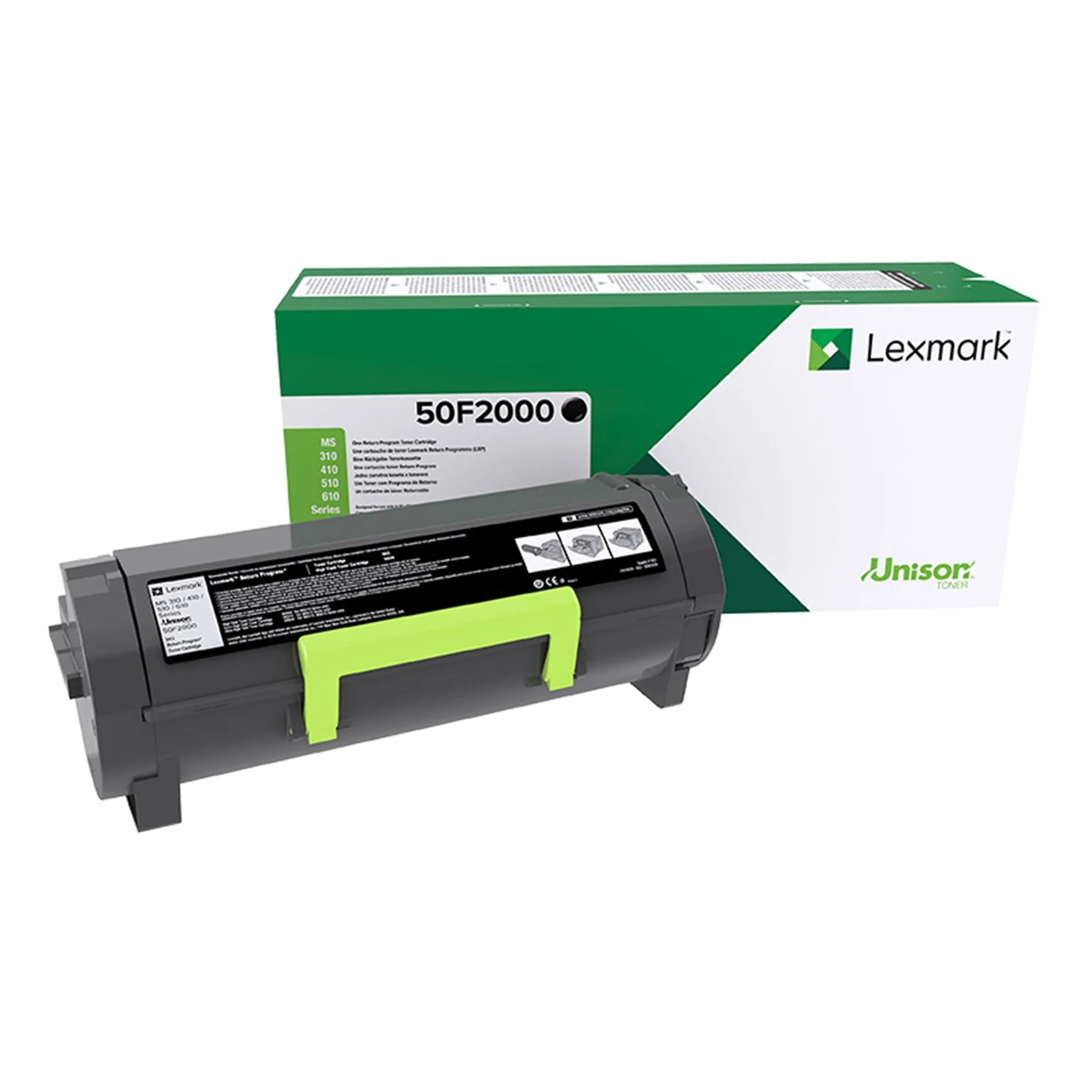 Оригинална тонер касета Lexmark 50F2000, MS310D, 1500 страници/5%, Black