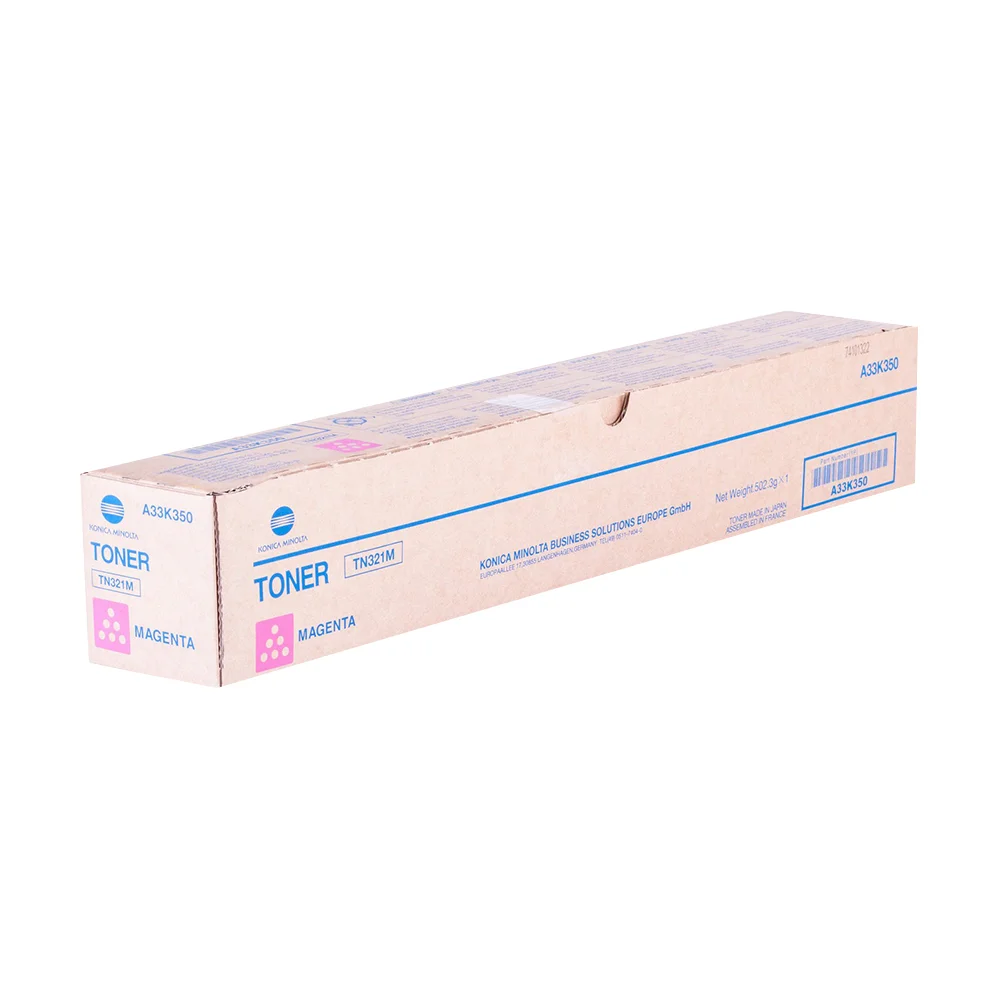 Оригинална тонер касета Minolta TN-321M, 25000 страници/5%, Magenta