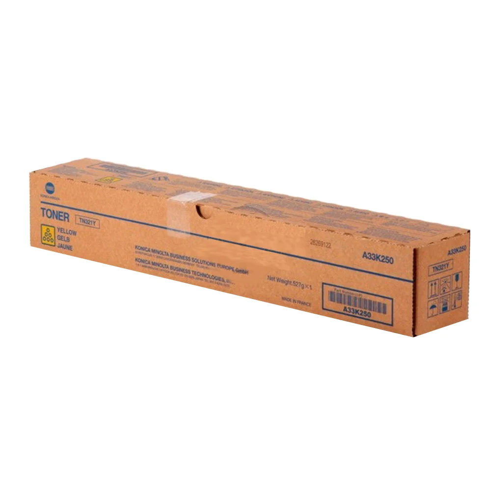 Оригинална тонер касета Minolta TN-321Y, 25000 страници/5%, Yellow
