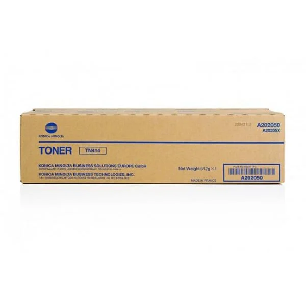 Оригинална тонер касета Minolta TN-414, Bizhub, 363/423, 25000 страници/5%, Black
