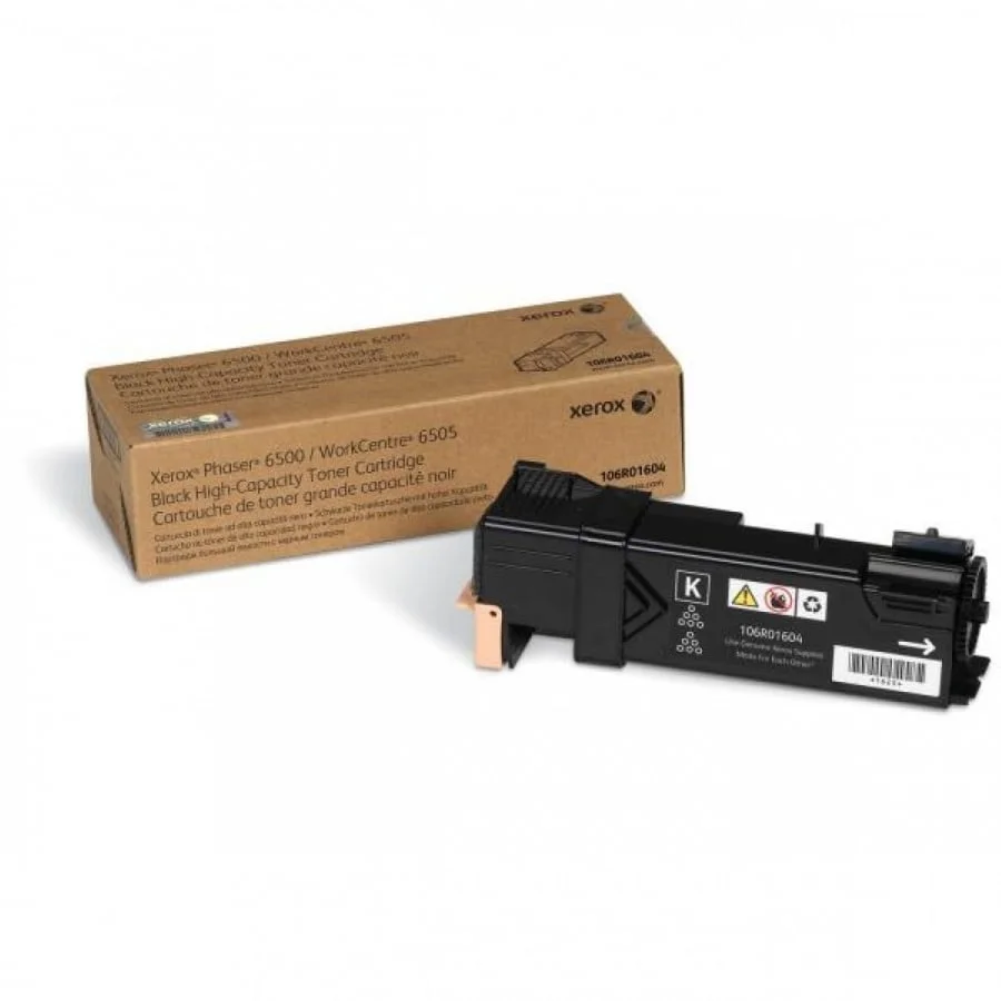 Оригинална тонер касета Xerox 106R01604, P6500/WC6500, 3000 страници/5%, Black
