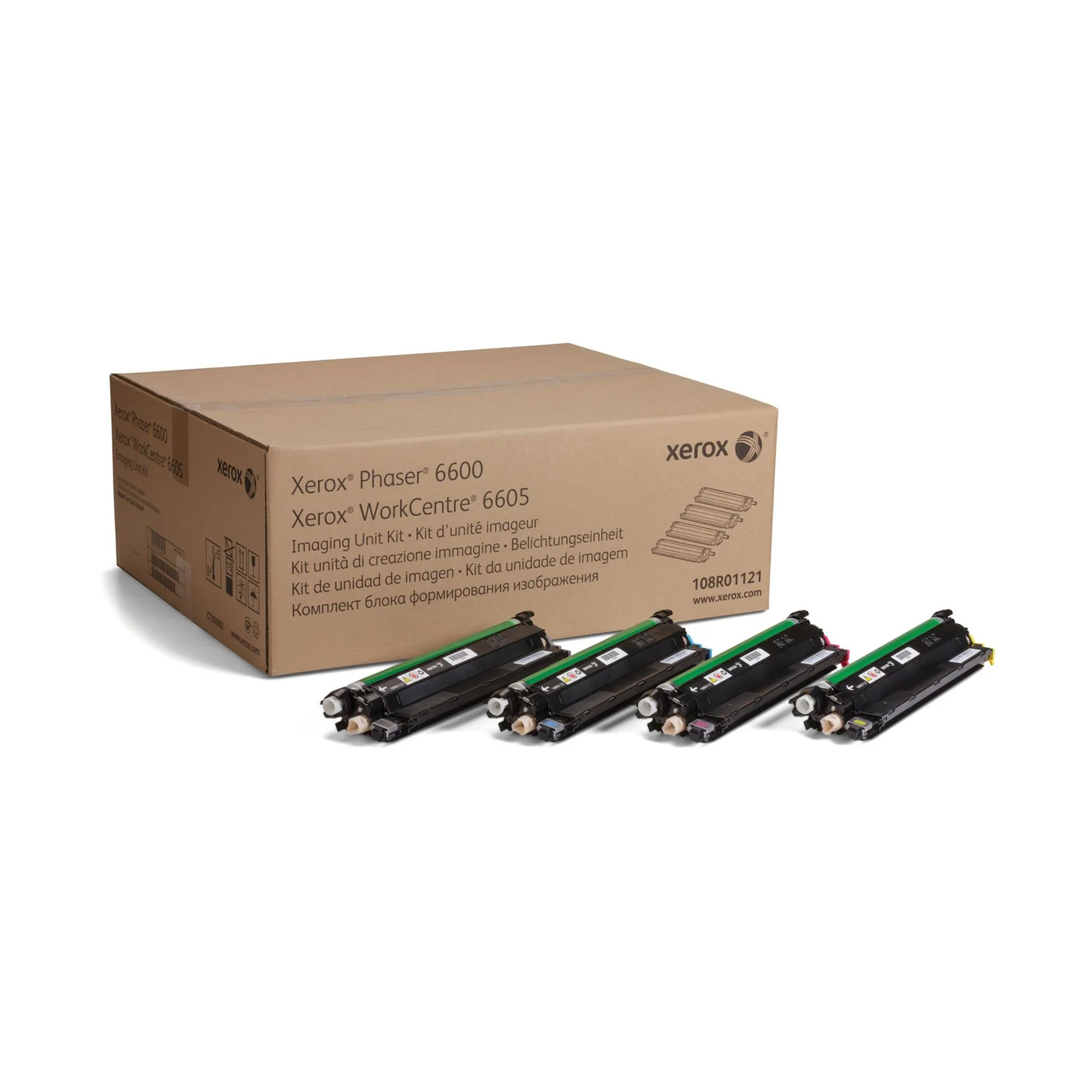 Оригинален барабан Xerox 108R01121, P6600/WC6605, 60000 копия, Black