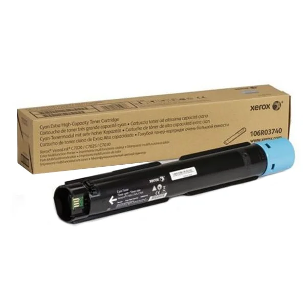 Оригинална тонер касета Xerox 106R03748, VL C7020/C7025/C7030, 16500 страници/5%, Cyan