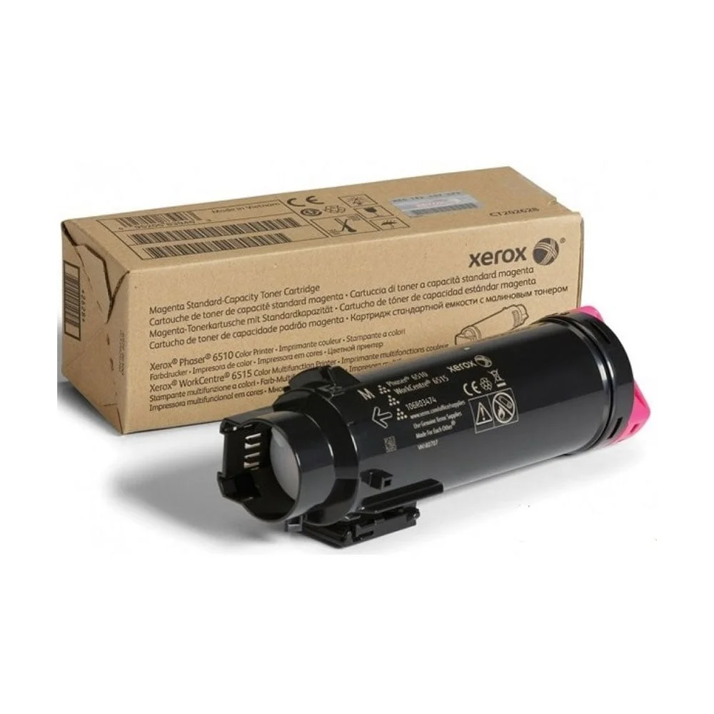 Оригинална тонер касета Xerox 106R03482, P6510/6515, 1000 страници/5%, Magenta