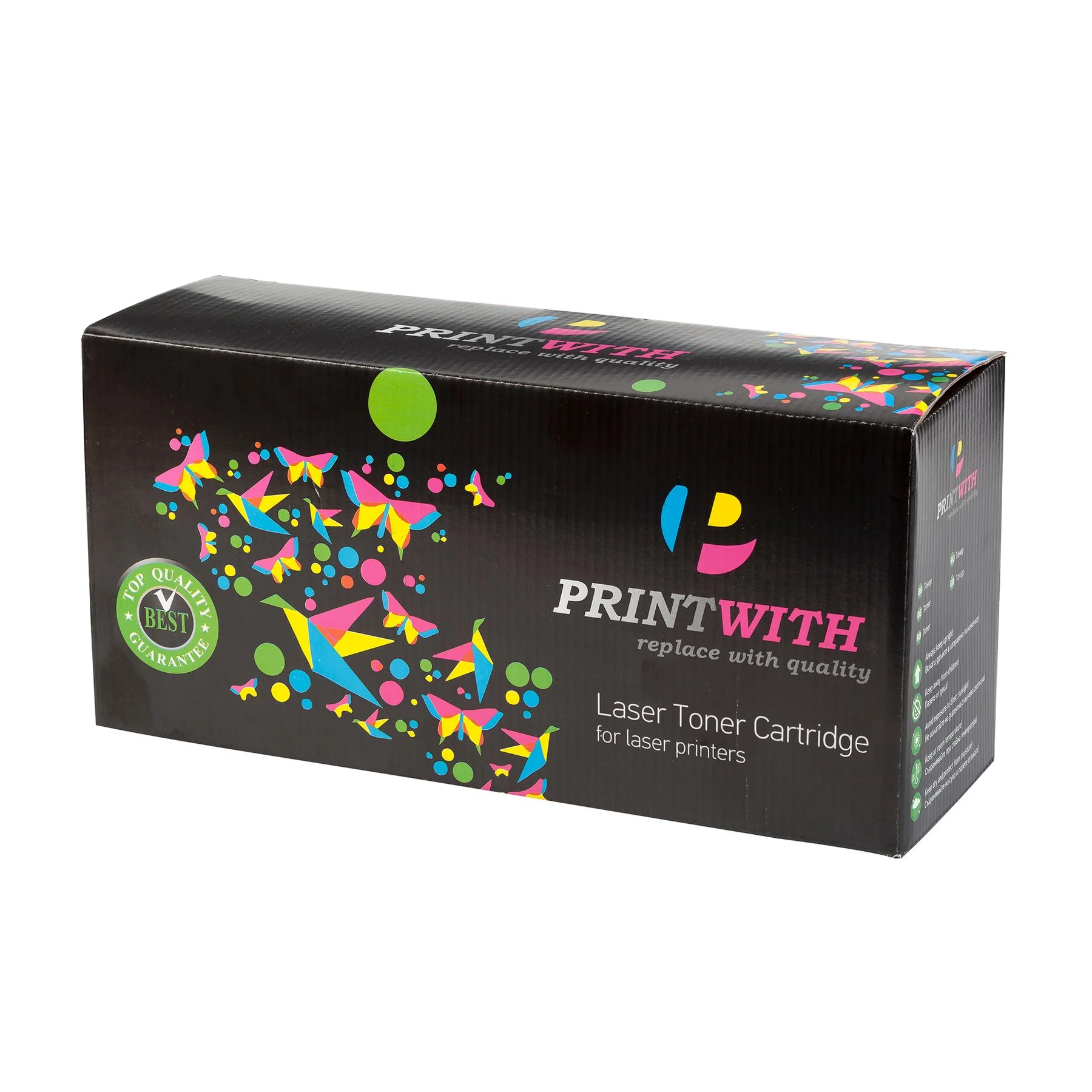 Съвместима тонер касета PrintWith HP Q5942A, LJ4250/4350, 10000 страници/5%, Black