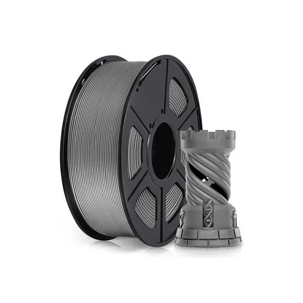 Филамент за 3D принтер, PLA+, 1.75 mm, 1 kg, сив