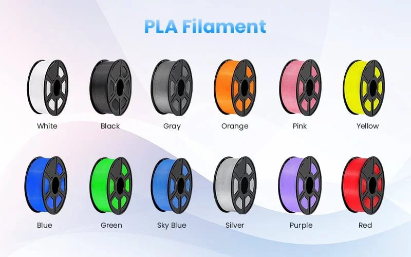 Филамент за 3D принтер, PLA+, 1.75 mm, 1 kg, златист