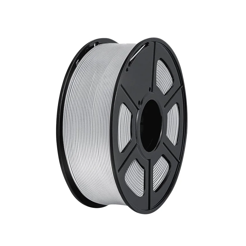 Филамент за 3D принтер, PLA+, 1.75 mm, 1 kg, сребрист
