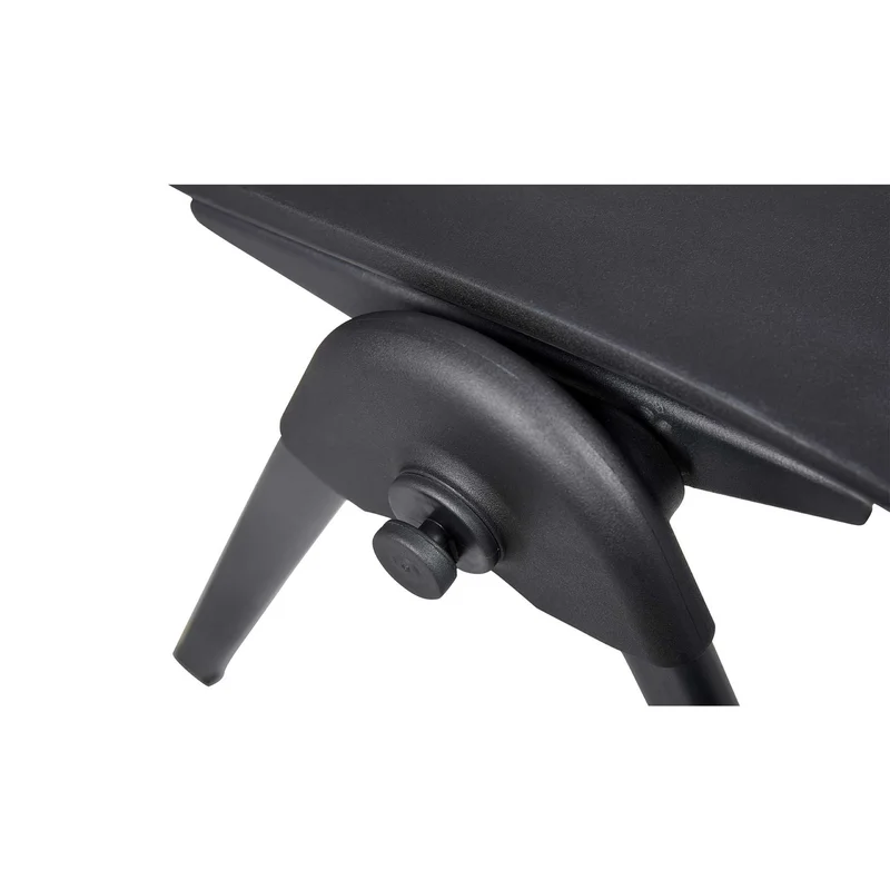 Посетителски стол RFG Sweet Black, полипропилен, до 120 kg, черен, 4 броя в комплект