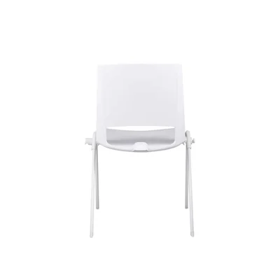 Посетителски стол RFG Sweet White, полипропилен, до 120 kg, бял, 4 броя в комплект