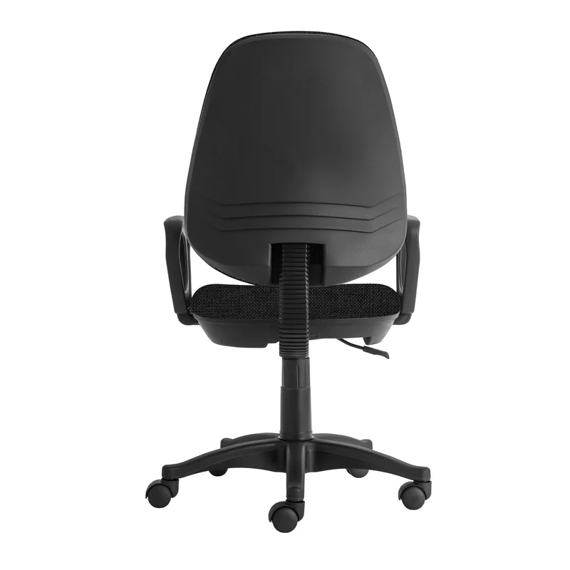 Ергономичен стол RFG Presto Black, текстил, до 130 kg, черен