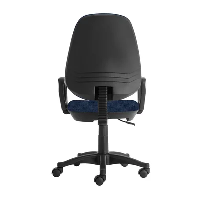 Ергономичен стол RFG Presto Black, текстил, до 130 kg, син