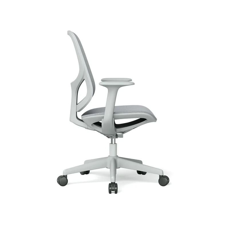 Офис стол RFG Cherry W, меш, до 120 kg, сив