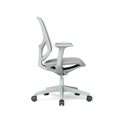 Офис стол RFG Cherry W, меш, до 120 kg, сив