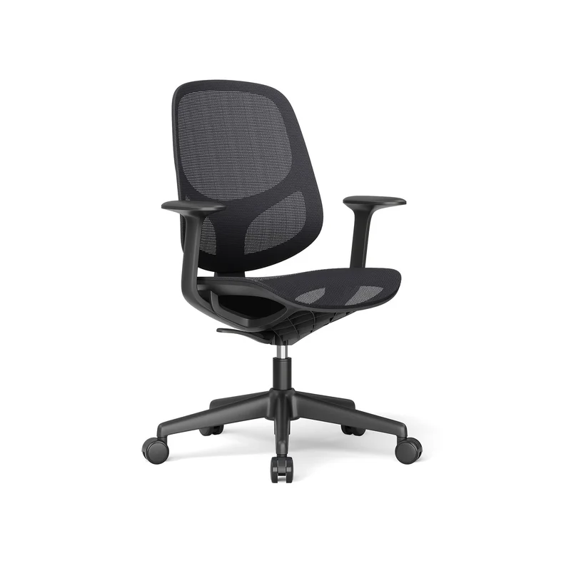 Офис стол RFG Cherry W, меш, до 120 kg, черен