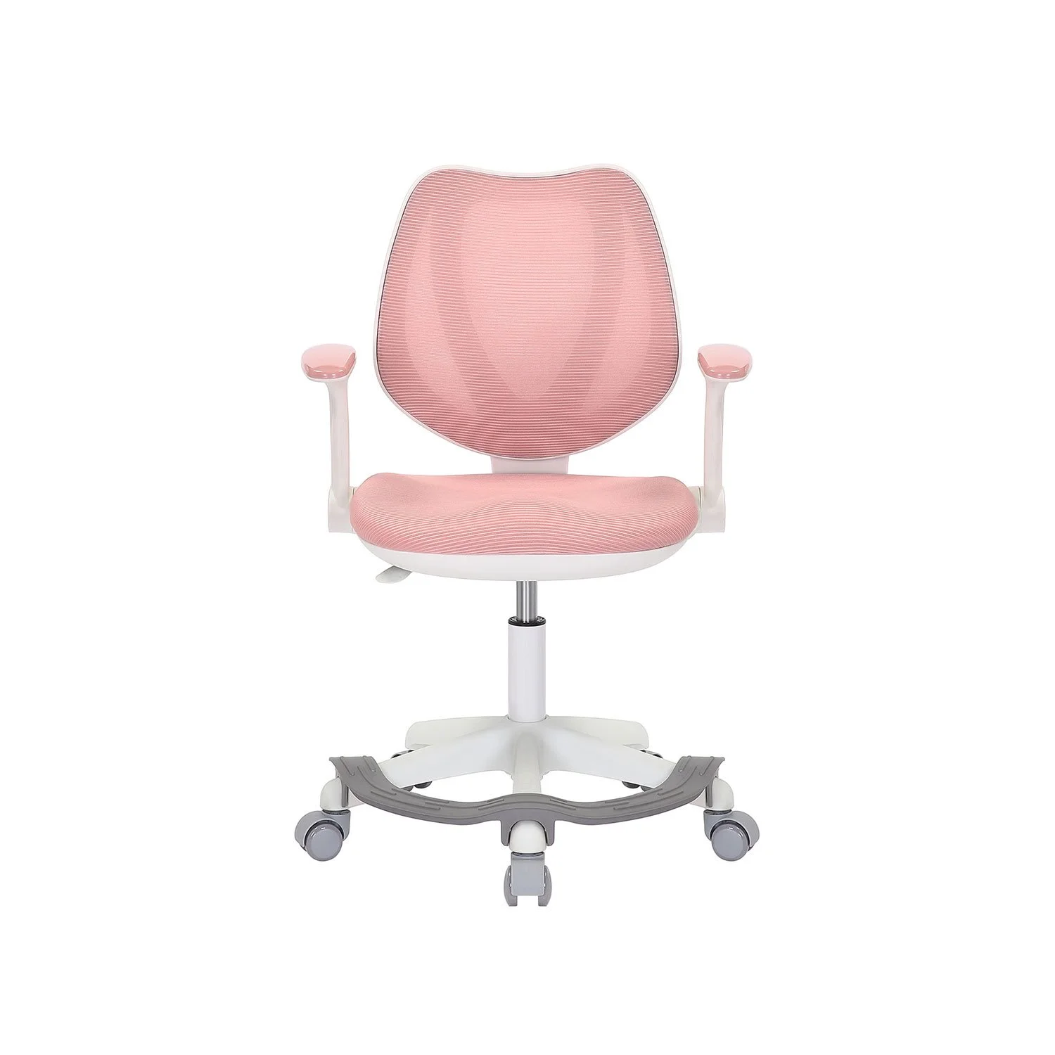 Детски стол RFG Sweety White, меш, до 100 kg, розов