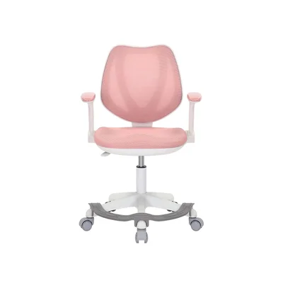 Детски стол RFG Sweety White, меш, до 100 kg, розов