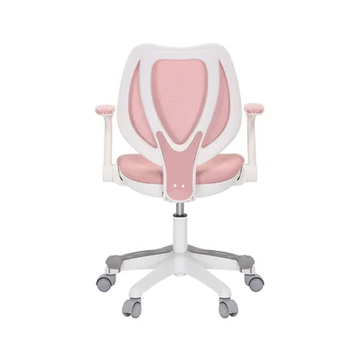 Детски стол RFG Sweety White, меш, до 100 kg, розов
