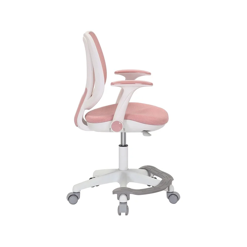 Детски стол RFG Sweety White, меш, до 100 kg, розов