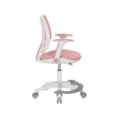 Детски стол RFG Sweety White, меш, до 100 kg, розов