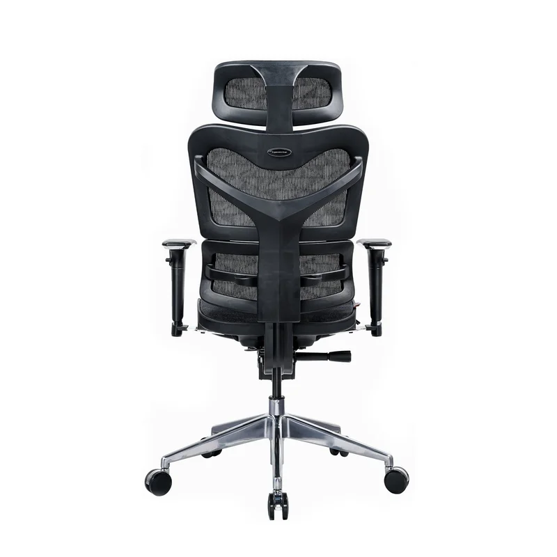 Ергономичен стол RFG TECH@MAX, Multi-function механизъм, до 250 kg, черен