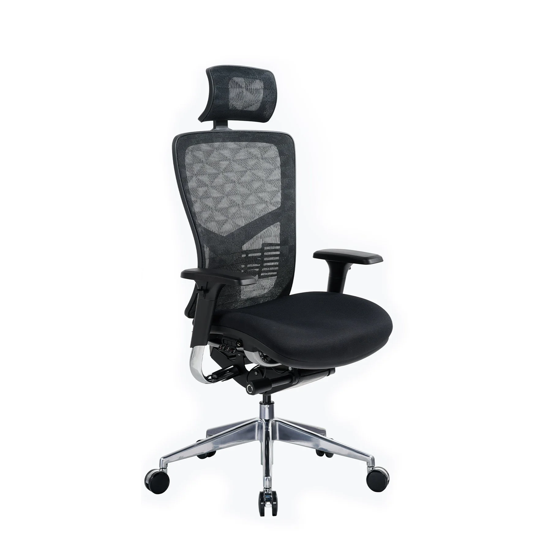 Ергономичен стол RFG TECH@PRO, Multi-function механизъм, до 250 kg, черен