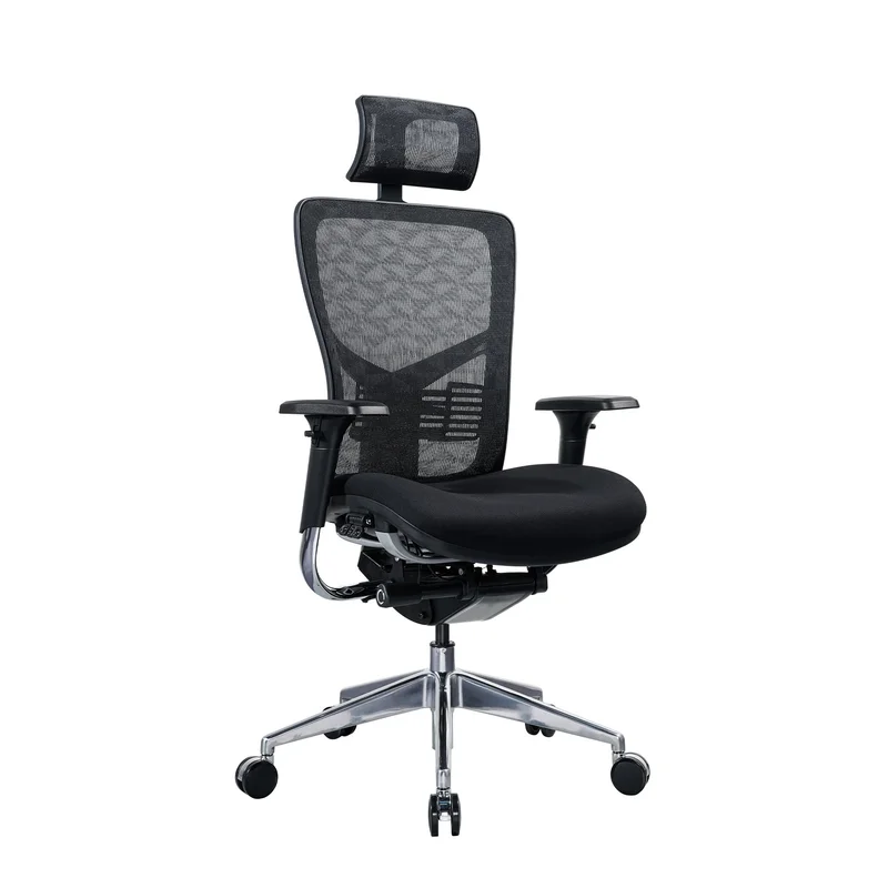 Ергономичен стол RFG TECH@PRO, Multi-function механизъм, до 250 kg, черен