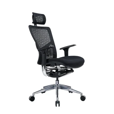 Ергономичен стол RFG TECH@PRO, Multi-function механизъм, до 250 kg, черен