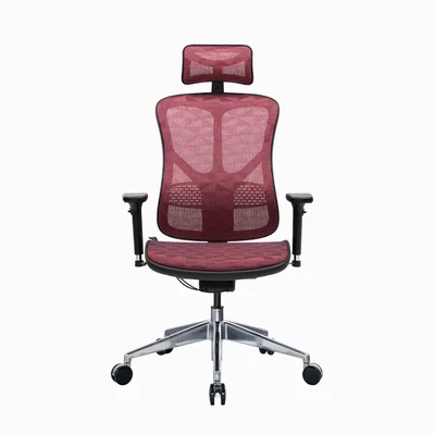 Ергономичен стол RFG TECH@STYLE, Multi-function механизъм, до 250 kg, червен
