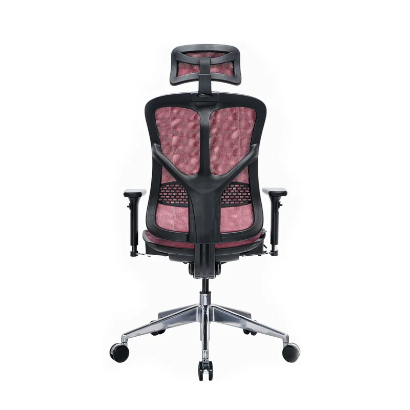 Ергономичен стол RFG TECH@STYLE, Multi-function механизъм, до 250 kg, червен