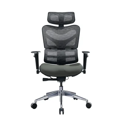 Ергономичен стол RFG TECH@GAMES, Multi-function механизъм, до 250 kg, сив
