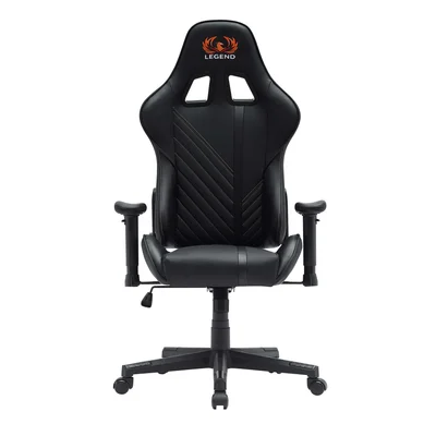 Геймърски стол RFG Get Legend, екокожа, Butterfly механизъм, полипропиленова основа, до 150 kg, черен
