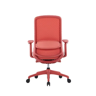 Ергономичен стол RFG Style W, дамаска, до 130 kg, корал