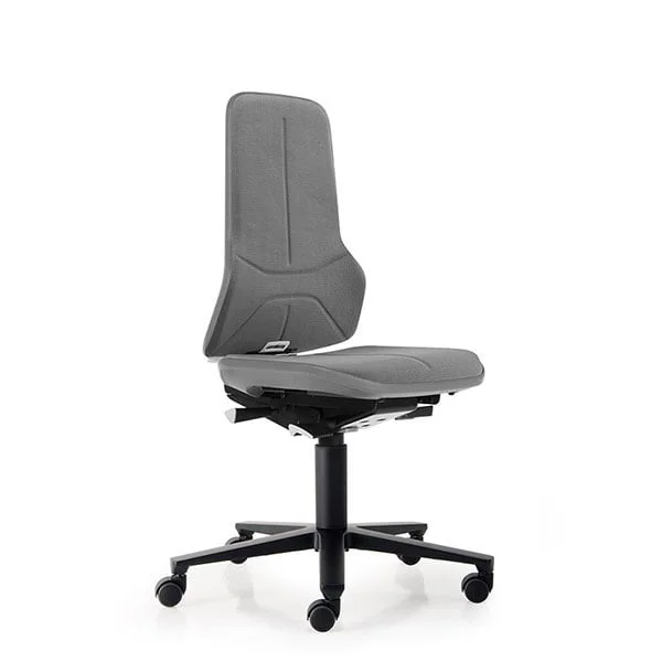Ергономичен офис стол Bimos Neon 9573, Synchronous механизъм, до 120 kg, сив
