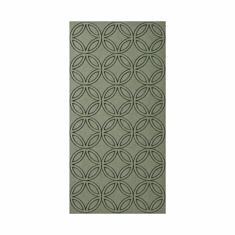 Панел за стена Pet Felt - Rounds, цвят R56, 2400 x 1200 mm, дебелина 9 mm, 1 брой