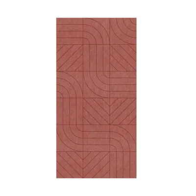 Панел за стена Pet Felt - Direction, цвят R62, 2400 x 1200 mm, дебелина 9 mm, 1 брой