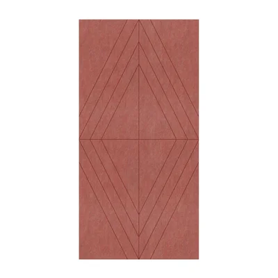 Панел за стена Pet Felt - Rhombus, цвят R62, 2400 x 1200 mm, дебелина 9 mm, 1 брой