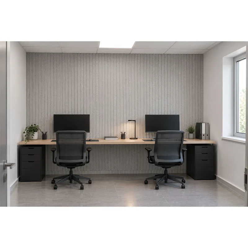Панел за стена Pet Felt - Line, цвят R62, 2400 x 1200 mm, дебелина 9 mm, 1 брой