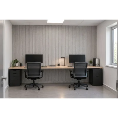 Панел за стена Pet Felt - Line, цвят R62, 2400 x 1200 mm, дебелина 9 mm, 1 брой
