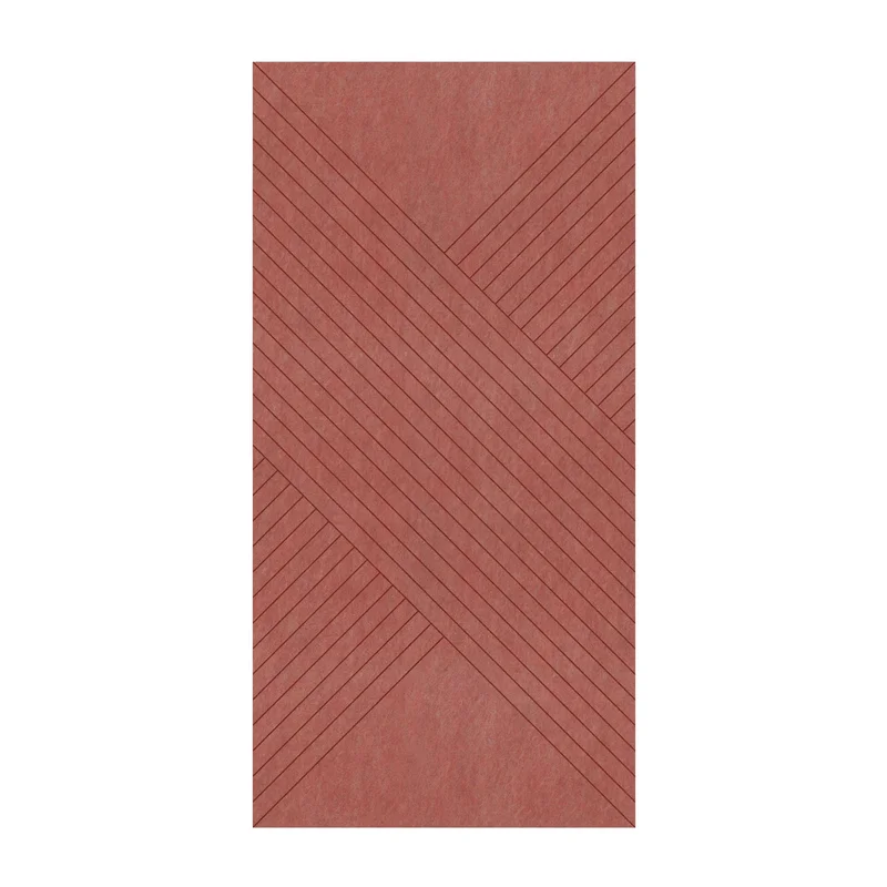 Панел за стена Pet Felt - X-Line, цвят R62, 2400 x 1200 mm, дебелина 9 mm, 1 брой