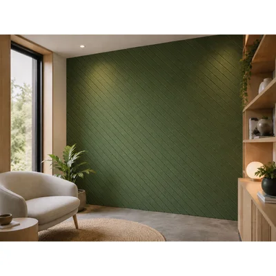 Панел за стена Pet Felt - Aangle Line, цвят R62, 2400 x 1200 mm, дебелина 9 mm, 1 брой