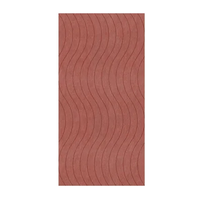 Панел за стена Pet Felt - Wave, цвят R62, 2400 x 1200 mm, дебелина 9 mm, 1 брой