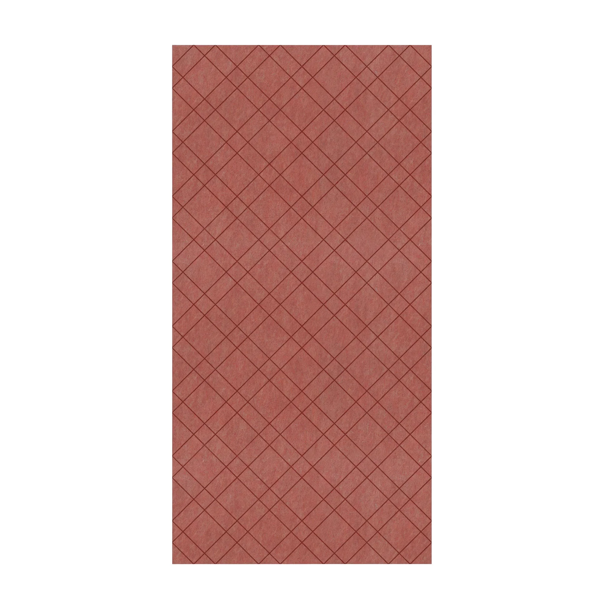 Панел за стена Pet Felt - Plaid, цвят R62, 2400 x 1200 mm, дебелина 9 mm, 1 брой