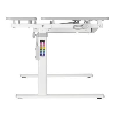 Бюро RFG Ergo Kids, с регулируема височина, детско, 800 х 660 х 540-760 mm, ПДЧ, сиво
