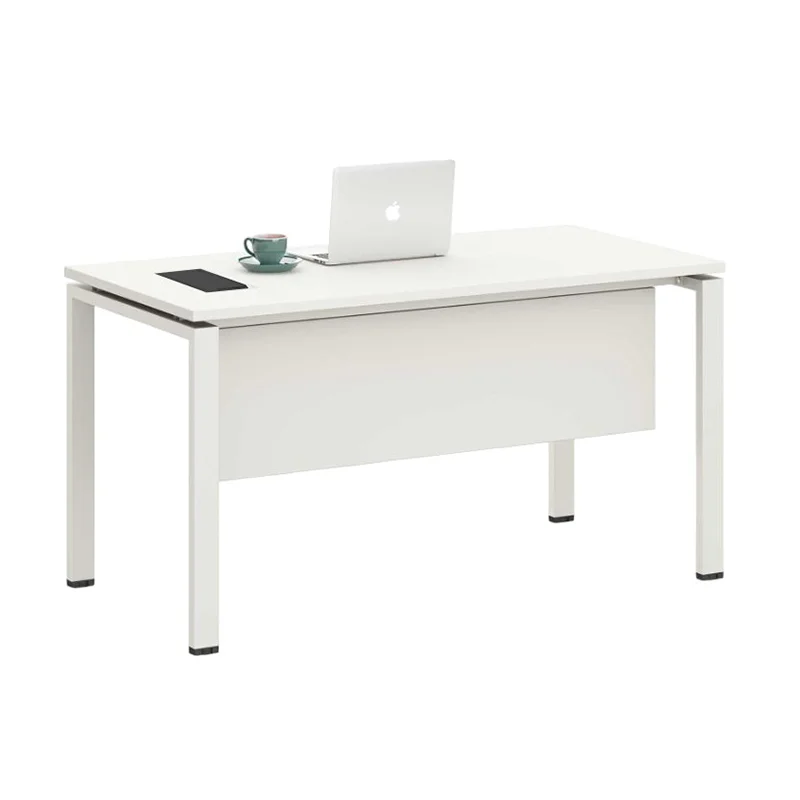 Бюро RFG Monaco, 1400 х 700 х 750 mm, ПДЧ 25 mm, метални крака, бяло